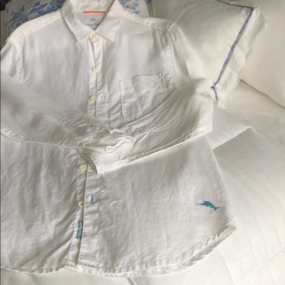 Tommy Bahama Sea Glass Breezer Linen Shirt
